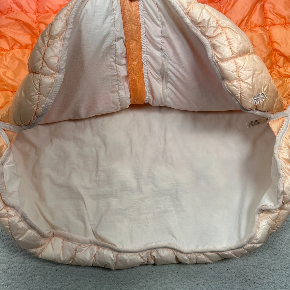 Free People Movement Just Peachy Ombre Puffer Jacket Women's Size Medium NWT - Picture 13 of 16